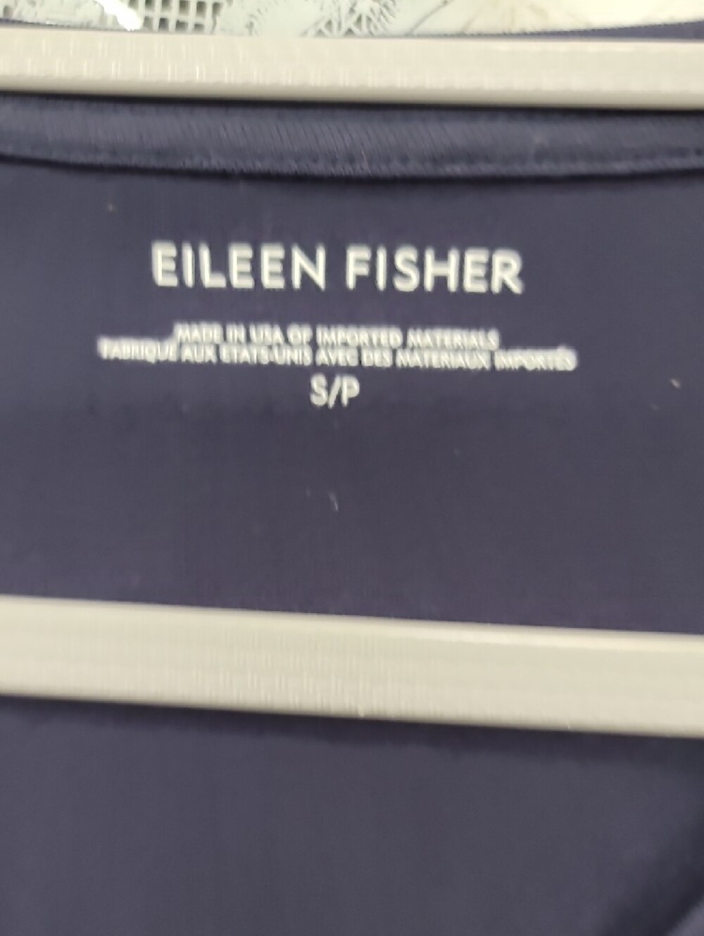 Eileen Fisher Nwt Organic Cotton Stretch V-Neck Dress Size Small - Picture 6 of 11
